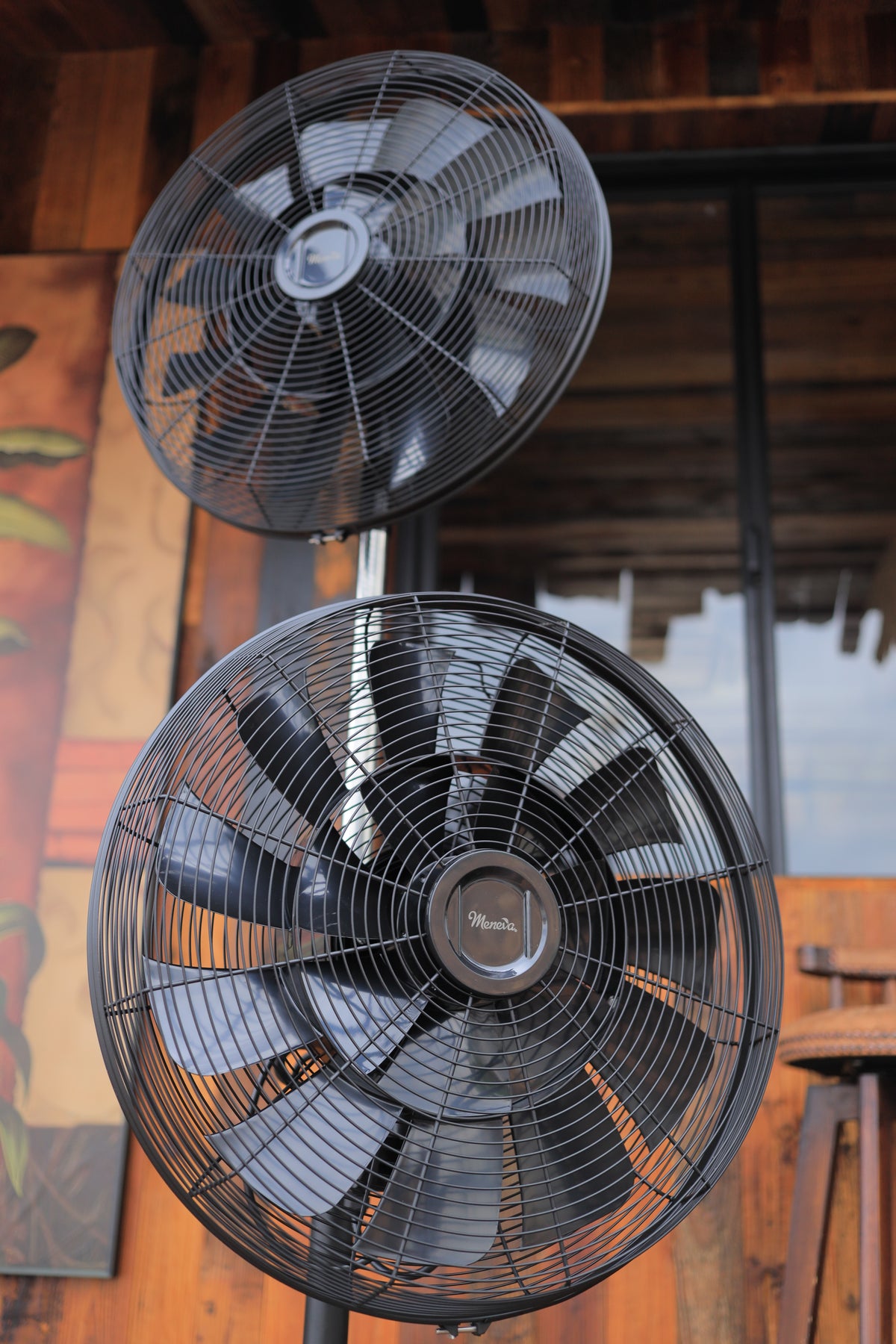 Meneva BLDC 18"                                Double Head Fan